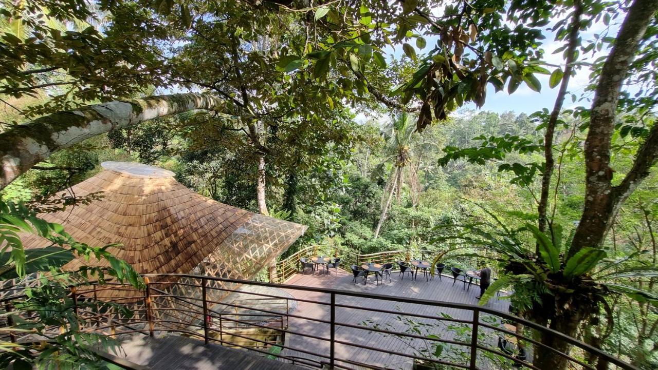 The Sebali Resort Убуд Экстерьер фото The view of the restaurant