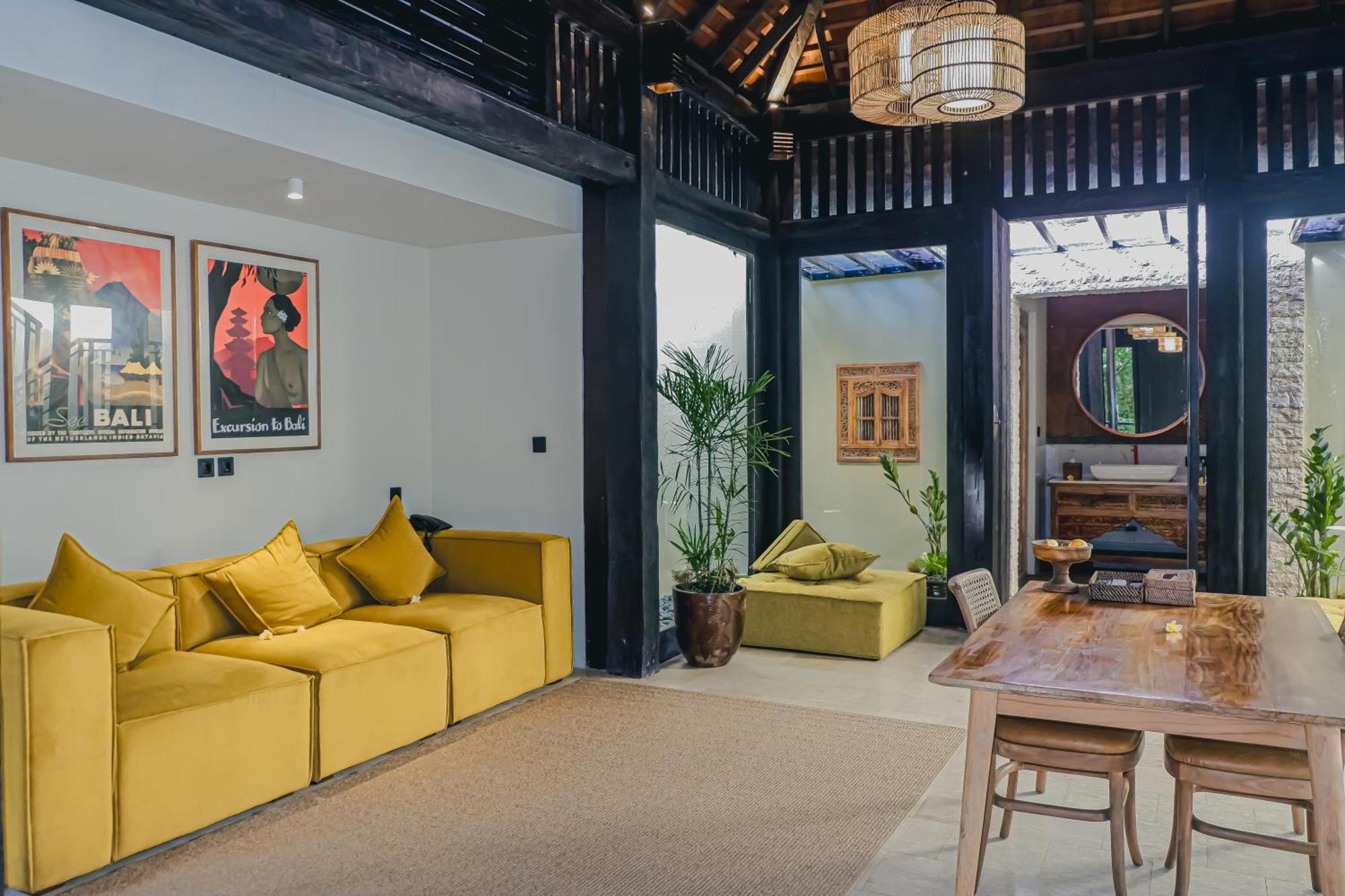 The Sebali Resort Убуд Экстерьер фото The interior of the house