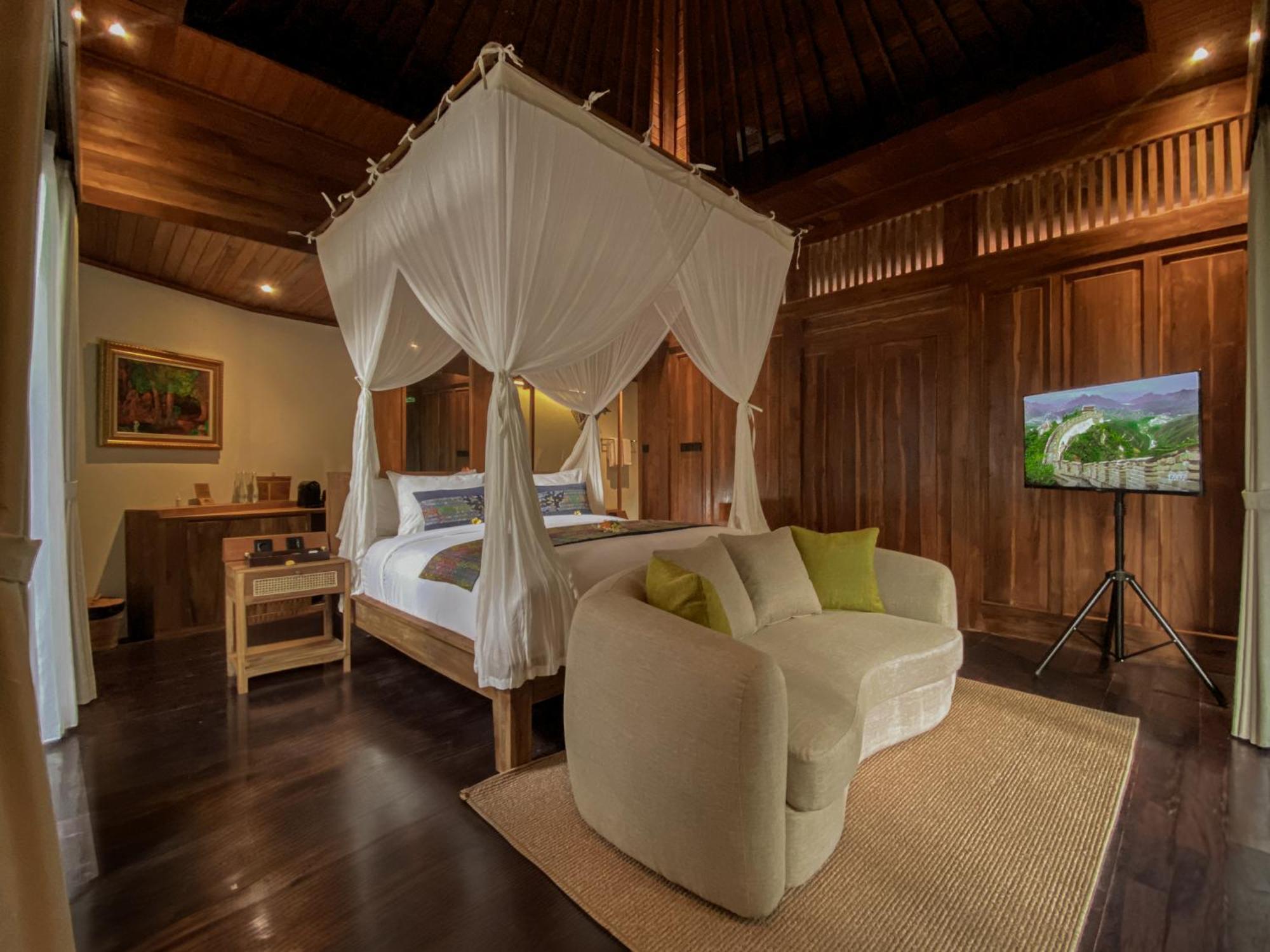The Sebali Resort Убуд Экстерьер фото A bedroom at the resort