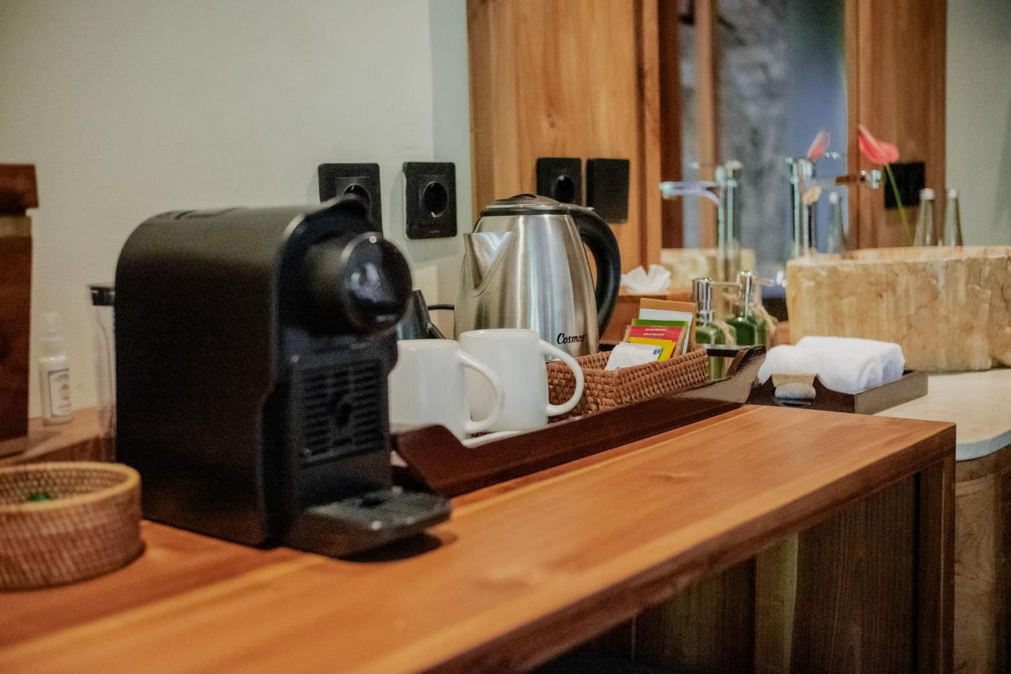 The Sebali Resort Убуд Экстерьер фото A Nespresso coffee machine